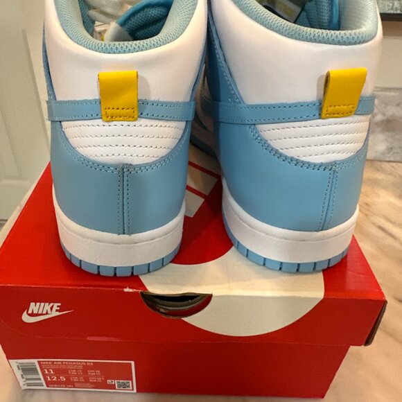 Nike Mens Dunk High Retro Blue Chill DD1399 401 Mens size 11.5 - Picture 3 of 4